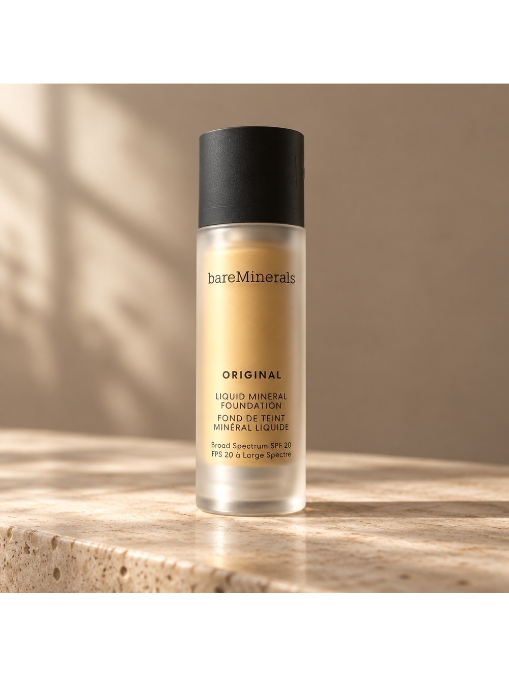 Bare Minerals original liquid mineral foundation, color light 08. New